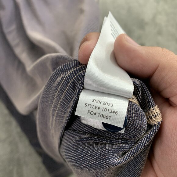 Rhone Polo Shirt Mens Large Gray Delta Pique Golf Performance Stretch Casual - Picture 7 of 8